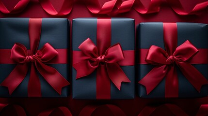 Red Bowtie Gift Wrapping A Monthly Celebration of Love and Gifting Generative AI