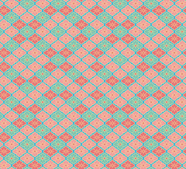 有職文様_花菱_長春