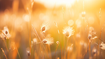 Fototapeta premium Meadow grass flower