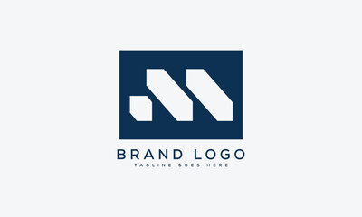 letter m logo design vector template design for brand.
