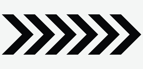 Arrow icon. Set black arrows symbols. Blend effect. Vector isolated on white background - obrazy, fototapety, plakaty