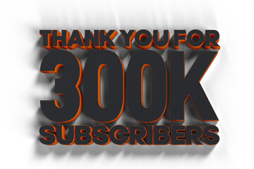 300k Subscriber Celebration PNG transparent background