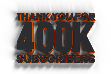 400k Subscriber Celebration PNG transparent background