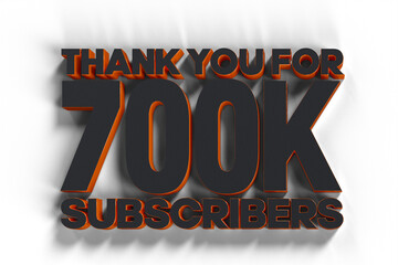 700k Subscriber Celebration PNG transparent background