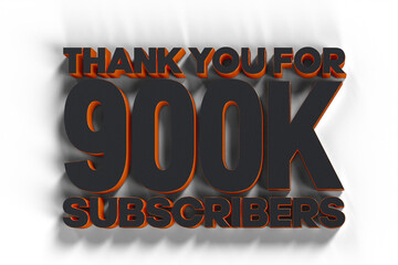 900k Subscriber Celebration PNG transparent background