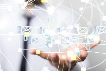 Mail Communication Connection message to mailing