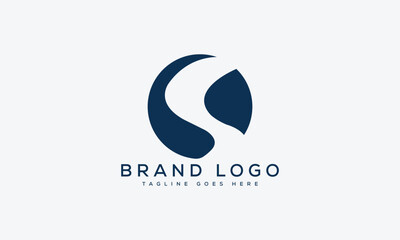 letter CS logo design vector template design for brand.