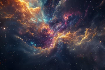 Foto auf Acrylglas Universum A dreamlike cosmic scene