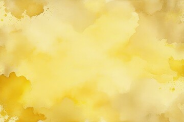 Obraz premium light yellow abstract watercolor pattern paper beige color art background for design dirty grungy