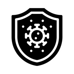 safety at work glyph icon