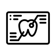 x ray line icon