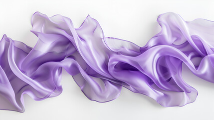 Silk cloth background with shiny texture smooth, Smooth elegant lilac silk or satin texture as  with white background

