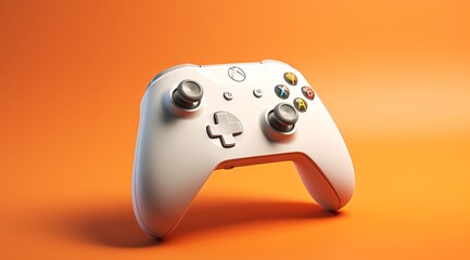 a white video game controller