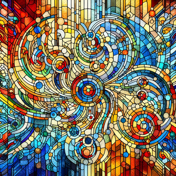 abstract background pattern  art flower  mandala illustration  decoration  vector  ornament  ,Ai generated 