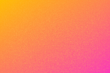 Bright orange and pink dotted textured background, noisy gritty dot halftone effect, vector neon illustration. Fashionable banner in grunge style. - obrazy, fototapety, plakaty