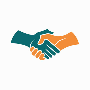 recommend clip art: Hand shake in cartoon, doodle style. Image for t-shirt, web, mobile apps and ui. Isolated 2d vector illustration in logo, icon, sketch style, Eps 10. AI Generative