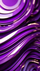 Purple glossy vertical Background of Geometric Shapes. Abstract motion, two-color, AI-generated