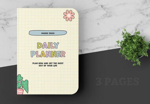 Colorful Daily Planner