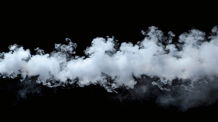 Clouds of white smoke