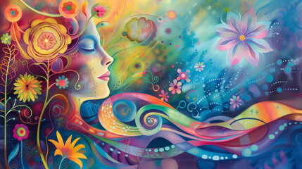 Blissful Healthful Connections, Vibrant Artistic