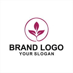 Three leaves logo company