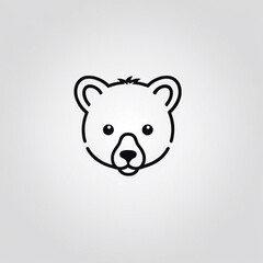 Bold Monochromatic Animal Vector Icon