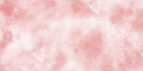 Abstract fringe and bleed paint drips and drops pink background. Modern abstract watercolor background with watercolor splashes. Pink scraped grungy background Fantasy light red grunge pink-white back