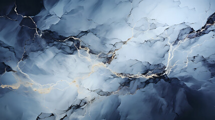 Ethereal Veins: Marble Majesty.

An exquisite depiction of a marble texture, with its natural veins creating an intricate network, resembling an ethereal landscape from a bird's-eye view.