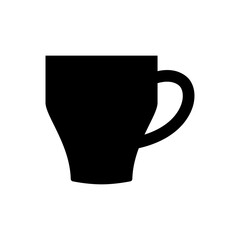 Coffee cup icon vector. Tea cup illustration sign. Mocha symbol or logo.