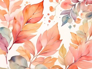 autumn leaves seamless pattern Autumn leaves | fall leaves | seamless pattern | repeating pattern | fall foliage | autumnal colors | nature pattern | digital paper | textile design | fabric design