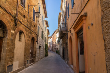 Fototapeta premium Small town Montalcino of Tuscany