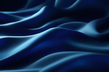 Soft curves of silky fabric. Showing presentations, layout, assembling your product, developing key visual layout.