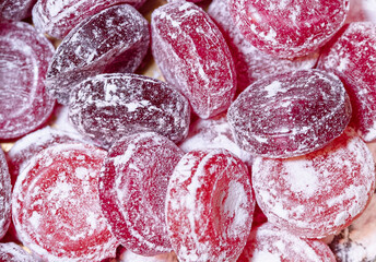dried background candy 