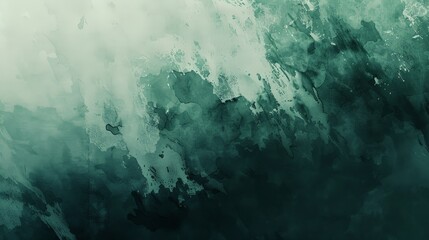 Abstract Ocean Wave Texture in Teal and Black Colors