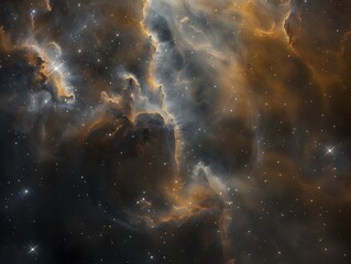 Hyper-Detailed Rendering of Cosmic Nebula