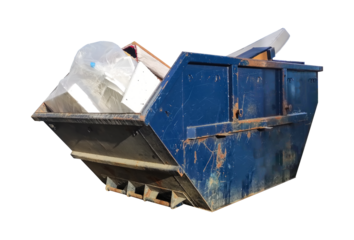 Dumpster for construction oversized waste