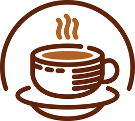 Minimalist Coffee Shop Logo set