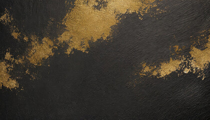 Czarno złota tekstura, dekoracja generative ai