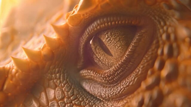 Eyes: Dinosaur skin reveals unique size and texture patterns that can provide insights.