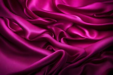 pink silk background generated by AI technology