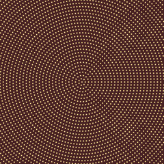 Fototapeta premium Geometric modern pattern. Brown and golden ornament with dotted elements. Geometric abstract pattern