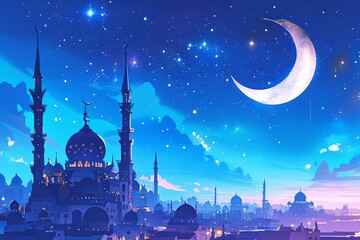 Ramadan Background, Idul Fitri, Eid al-Fitr