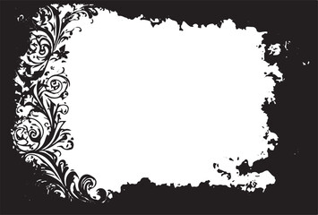 Old paper grungy texture with stains