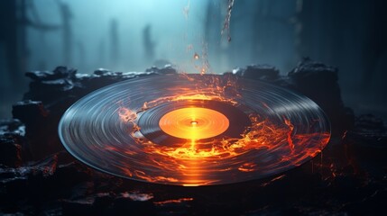 Burning Record in the Dark