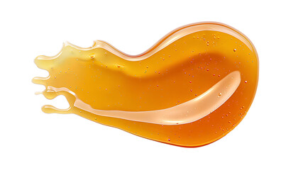 Oil swatch png. Anti-aging oil top view png. Retinol oil as skincare concept for hydration and nourishing properties of a fatty oil. Vitamin c oil in orange color for face