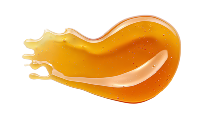 Oil swatch png. Anti-aging oil top view png. Retinol oil as skincare concept for hydration and nourishing properties of a fatty oil. Vitamin c oil in orange color for face