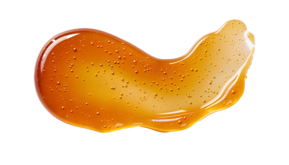 Oil swatch png. Anti-aging oil top view png. Retinol oil as skincare concept for hydration and nourishing properties of a fatty oil. Vitamin c oil in orange color for face