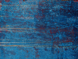 Grunge background with abstract colored texture. Old scratches, stain, paint splats, spots. - 737994762