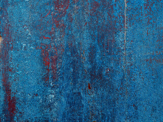 Grunge background with abstract colored texture. Old scratches, stain, paint splats, spots.