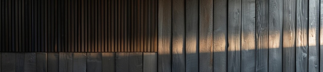 Macro detail of wooden wall edge
